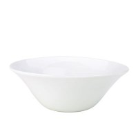 White Porcelain Salad Bowl